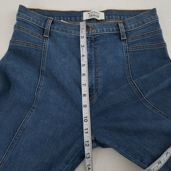 Reformation High Rise Suzie Jeans in Rhine Wash Size 29 - Picture 7 of 11